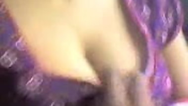 My Indian Girlfriends Boobs in Car