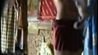 neighbor girl dressing up