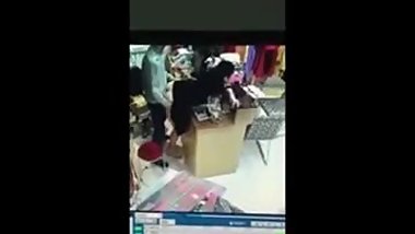 Indian Uncle At Shop Hidden Camera