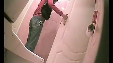 Behind Toilet Voyeur IV