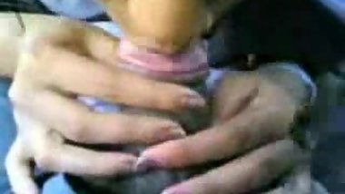 Indian teacher giving blowjob