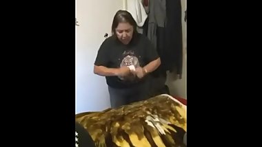 Big Fat Indian women Cusses out a Nasty Bitch