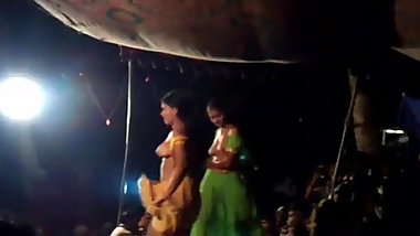 Indian Girl Stage Dance