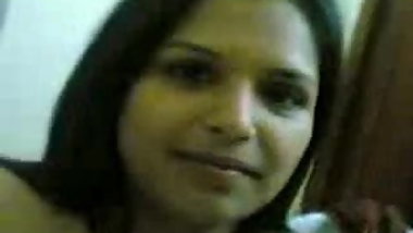 Cute Bangalore housewife with big tits poses naked on cam