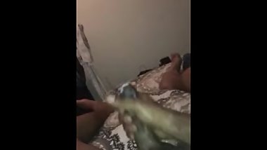 Horny wanking