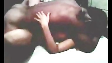 Indian Aryan Girl fucked hard by 2 Black Shudra Goondas in seedy Hotel