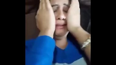 radhika crying with pain