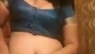 Saritha showing her booby with tight blouse