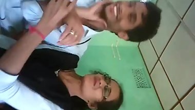 Indian teens at school