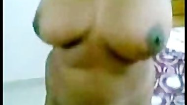 Sexy & Hot Southindian Huge Boobs Aunty fucking hard with her Partn