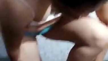wife striping uncle recording
