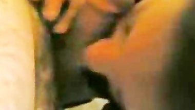 Muslim Girl in Black Shirt sucks 4 inch Arabian Dick in School