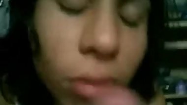 Indian Bitch Sucking Stiff Pole POV