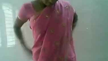 telugu pink saree