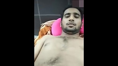 Indian Malaysian man cum after work