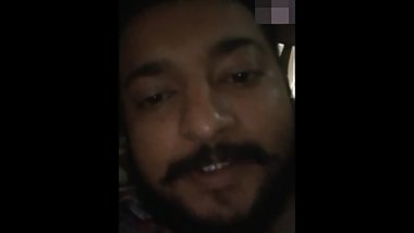 Indian black man jerk off