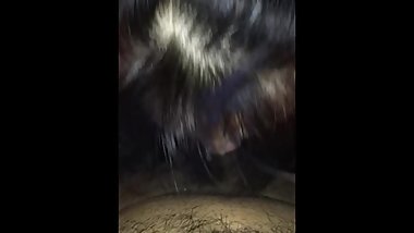 My Chinese gf sucking my dick