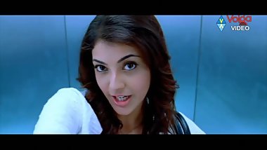 Kajal Agarwal Liplock in movie