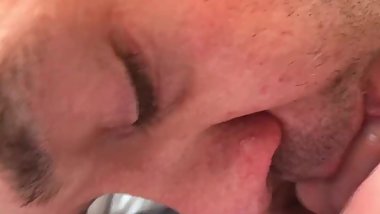 White daddy sucking Indian cock part 2