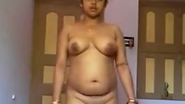 Hot Indian girl in nighty stripping