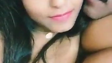 Indian college girl with dirty old man