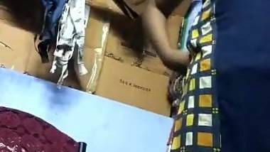Indian wife caught changing dress
