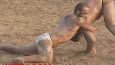 Indian wrestler's hot ass