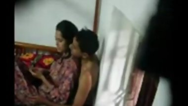 Young Indian Lovers at home Hidden cam
